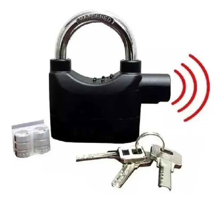 Candado Alarma Seguridad Para Motos B